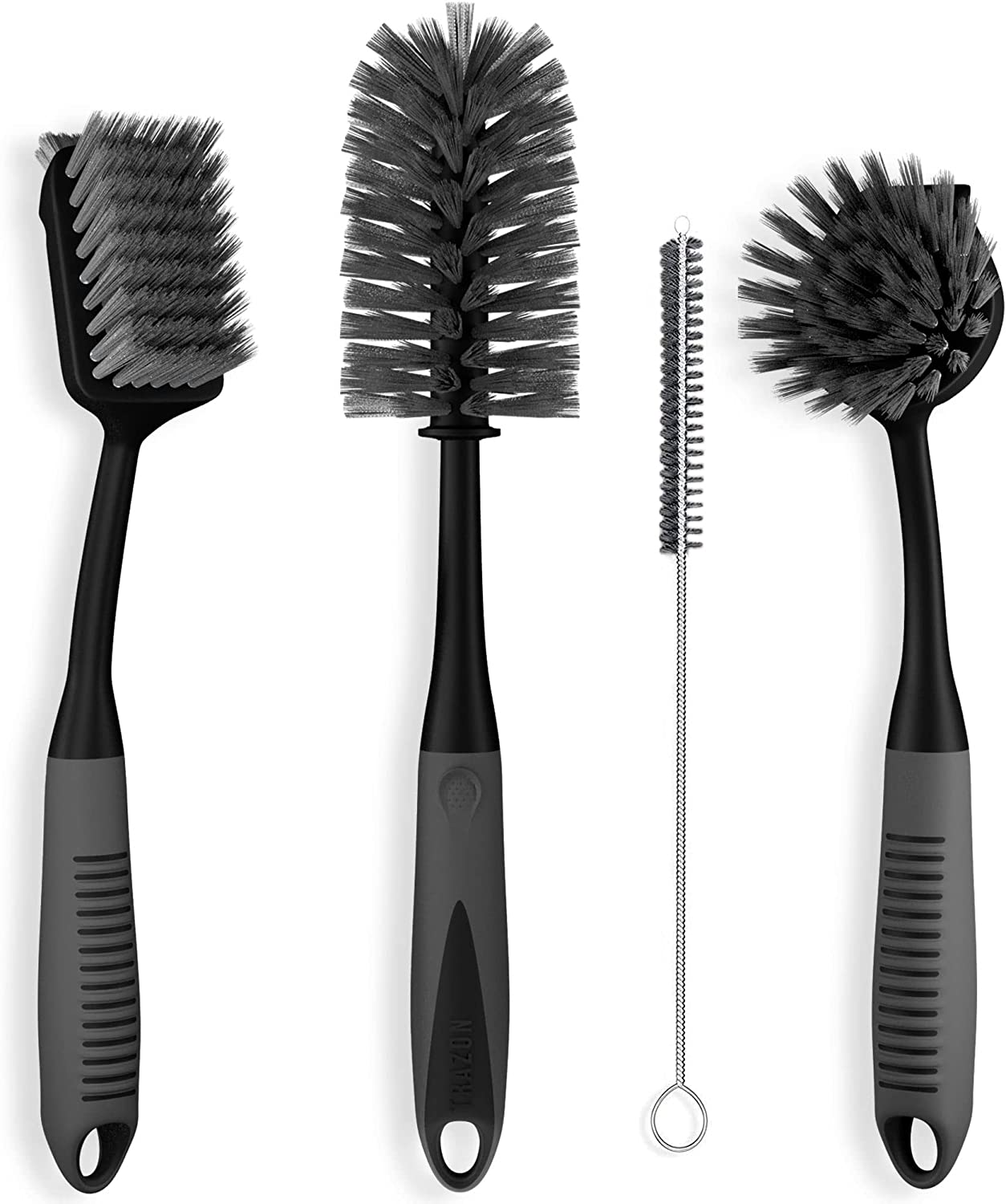 Dish Brush Set of 4 with Bottle Water Brush