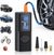 Tire Inflator Portable Air Compressor - 180PSI & 20000mAh Portable Air Pump, Accurate Pressure LCD Display, 3X Fast Inflation