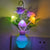 Mushroom Lamp Dream Color Changing Night Light (Purple Rose Flower Mushroom) 1 Pack