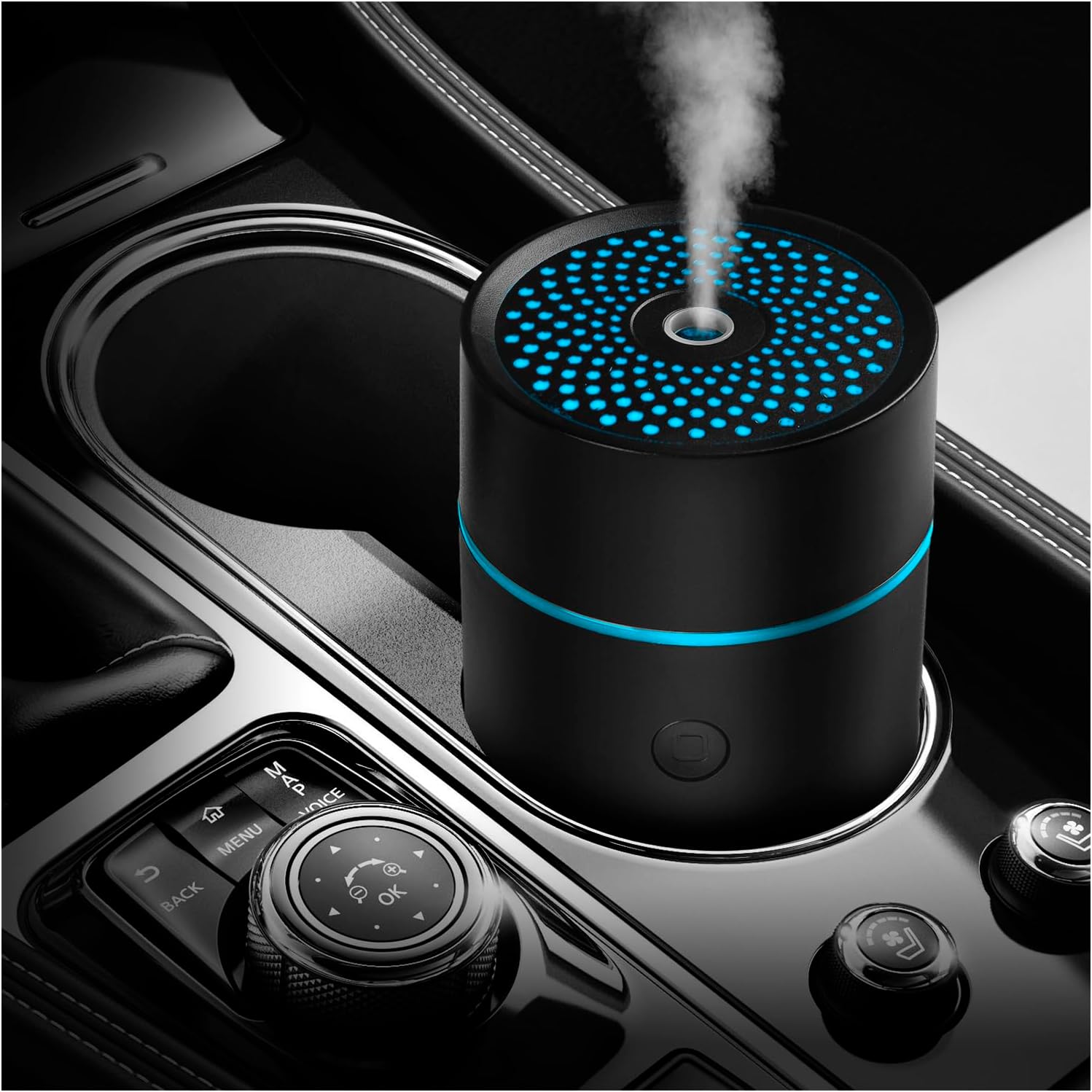 Car Diffusers USB-Powered Mini Ultrasonic Mist Humidifier for Essential Oils