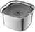 Dog Water Bowl 3L Stainless Steel Dog Bowl with Lid for Messy Drinkers