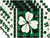 St. Patrick's Day Placemats Buffalo Plaid Shamrock, Set of 4, 12" x 18" for Party Kitchen Dining Decoration