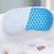 Comfortable Bathtub Pillows for Neck Head and Back Support with 3 Non-Slip Suction Cups, Extra Thick and Soft Air Mesh Pillow for Bath, White