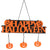 Halloween Door Hanger Happy Halloween Message for Halloween Decor