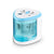 Automatic Pencil Sharpener: Dual-Hole Electric with On/Off Switch (Blue)