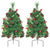 Pre-lit Pathway Holiday 29" Christmas Trees, Set of 2