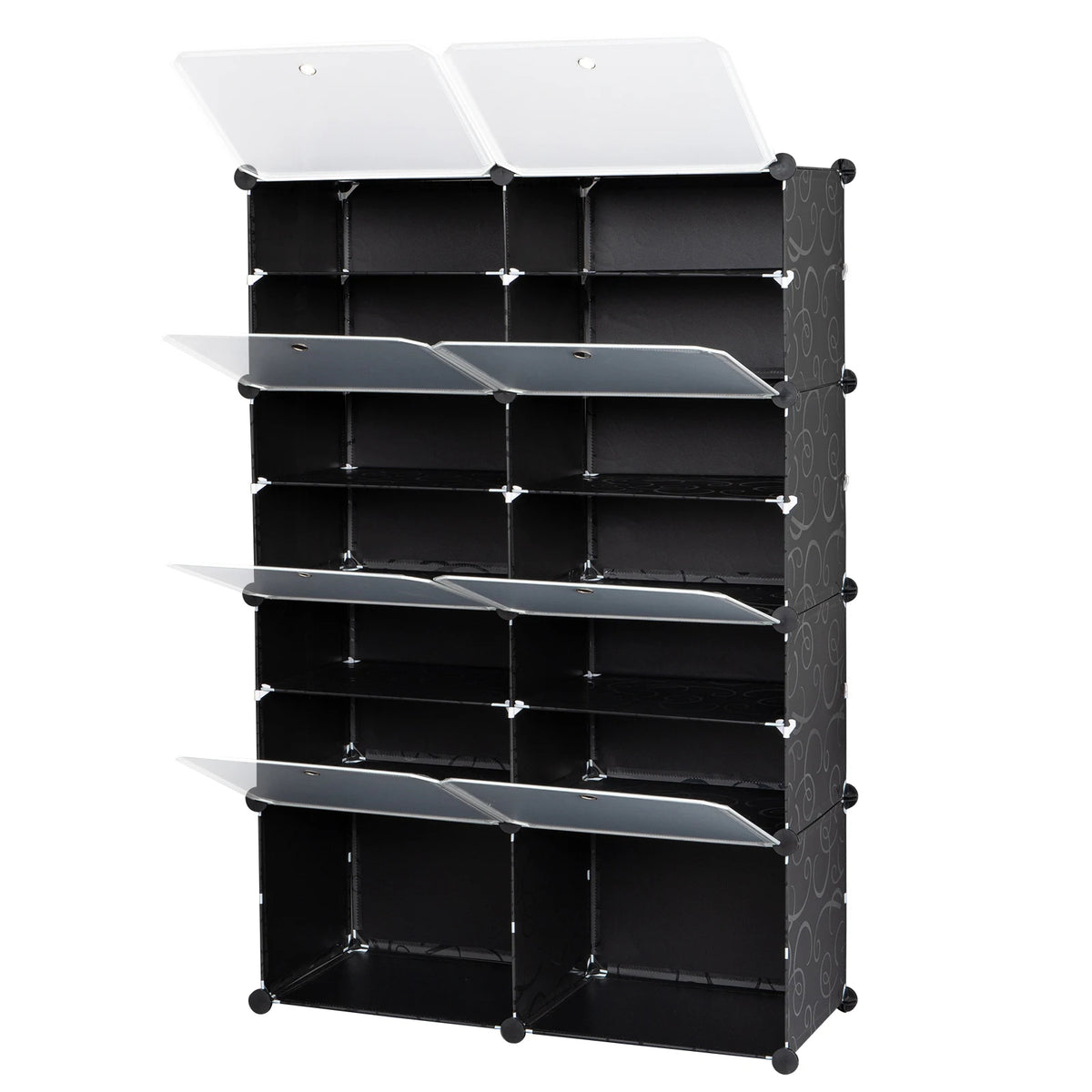 7-Tier Portable Shoe Rack Organizer for Home