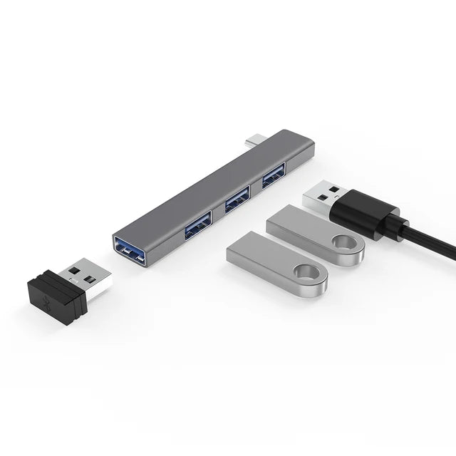 Multi USB Splitter OTG Adapter Type C 3.0 USB Hub