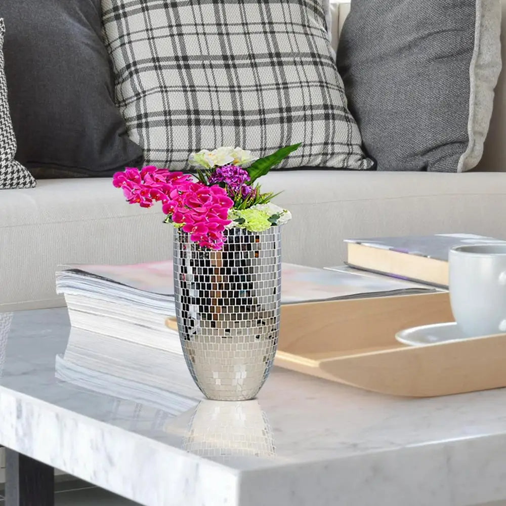 DIY Disco Ball Mirror Wall Stickers Mosaic Decor