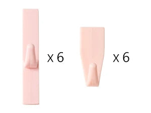 Portable Rolling Utility Cart 3-Tier for Bathroom Organizer (Pink)