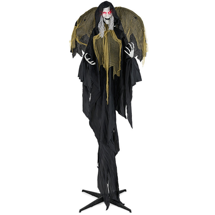 Animated Halloween Standing Witch 8.2 Ft Halloween Decoration