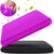 Gel Seat Cushion (1 Cushion+1 Cover) Black Cover, Red Rose Cushion