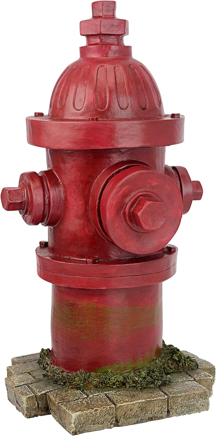 Garden Decoration Dog's Second Best Friend Fire Hydrant Statue