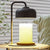 Candle Warmer Lamp with Timer with Electric Candle Warmer Lamp with 2 Halogen Bulbs (Black