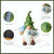 Fall Resin 11.6'' Solar Gnomes Garden Statues with Solar Lights