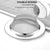 Kitchen Sink Strainer Stainless Steel with Large Wide Rim 4.5" Diameter (2 Pieces)