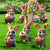 Easter Bunny Signs 6PCS Outdoor Decorations Bunny Yard Decorations Outdoor with Stakes