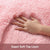 Fluffy Soft Shag Rugs Carpet 5' x 8' for for Kids Boys Girls Dorm Nursery Home Decor Aesthetic, Pink