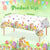 Disposable Easter Tablecloth 3 Pack Plastic Tablecloth for Rectangle Tables