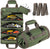 Tool Organizer Portable Roll Up Tool Bag with 2 Detachable Pouch. Green