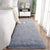 Fluffy Rug Soft Runner Rugs for Bedroom Living Room, 2' x 6' Rug, Gray