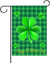 Happy St Patricks Day House Garden Flags Double Sided Spring Banners for Outdoor 12" x 18"