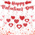 45PCS Valentines Day Decorations Kit for Home Office Valentine Party Supplies