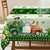 Happy St. Patrick's Day Green Leprechaun Tablecloth (60" x 84")