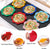 Silicone Muffin Liners with Tabs 24 Pieces Reusable Cupcake Liners for Steel Muffin Pan