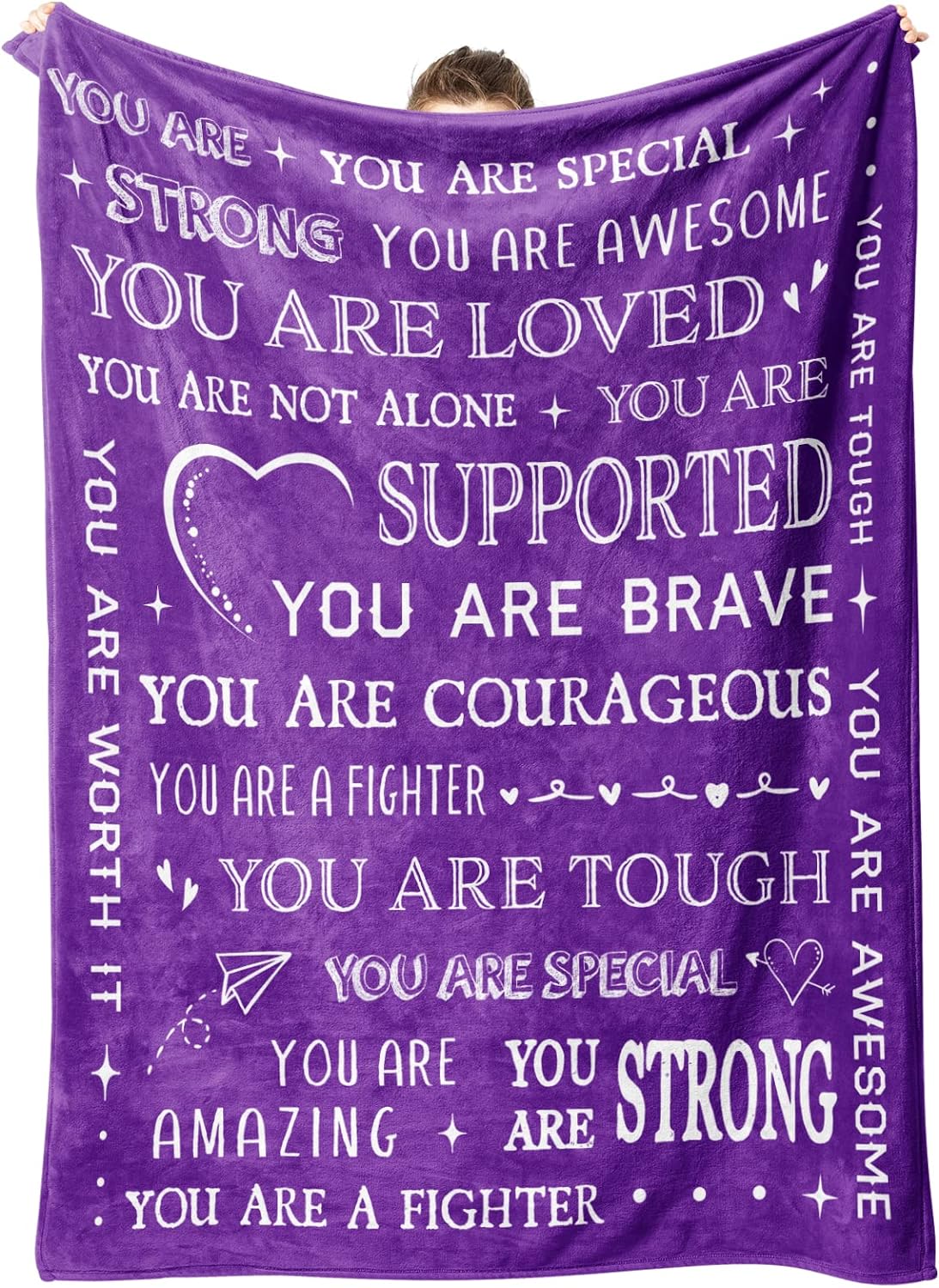 Blanket Gifts for Christmas, Get Well Blanket, Inspirational Gifts