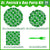 St. Patrick's Day Party Paper Plates Napkins for 24 Guests