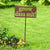 Metal Garden Stakes Garden Signs 19.7" Decor with Gift Box for Women Men and Gardeners