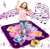 Musical Dancing Pad with LED Lights Game Toy Gift for Kids Girls with 7 Game Modes