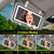 Car Mirror Visor with 3 Lighting Modes & 60 LEDs Touch Screen, USB Rechargeable Car Mirror