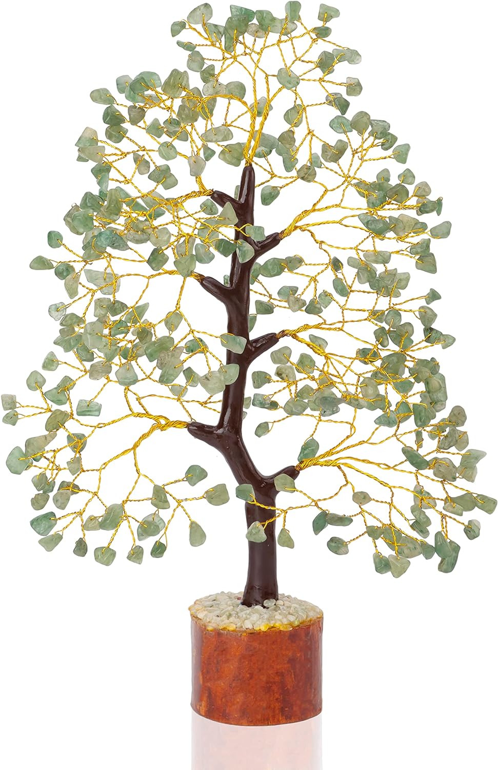 Green Jade Chakra Tree of Life Home Decor. Green Jade