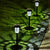 Solar Outdoor Led Lights Garden Lamp, 8 Pack Solar Pathway Lights (Cold White)