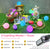 String Lights Easter Pastel Lights 26FT 16 LED Easter String Lights with 8 Modes