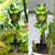 Frog Figurine Garden Statue Outdoor Decoration Frog with Shovel Plant Decor