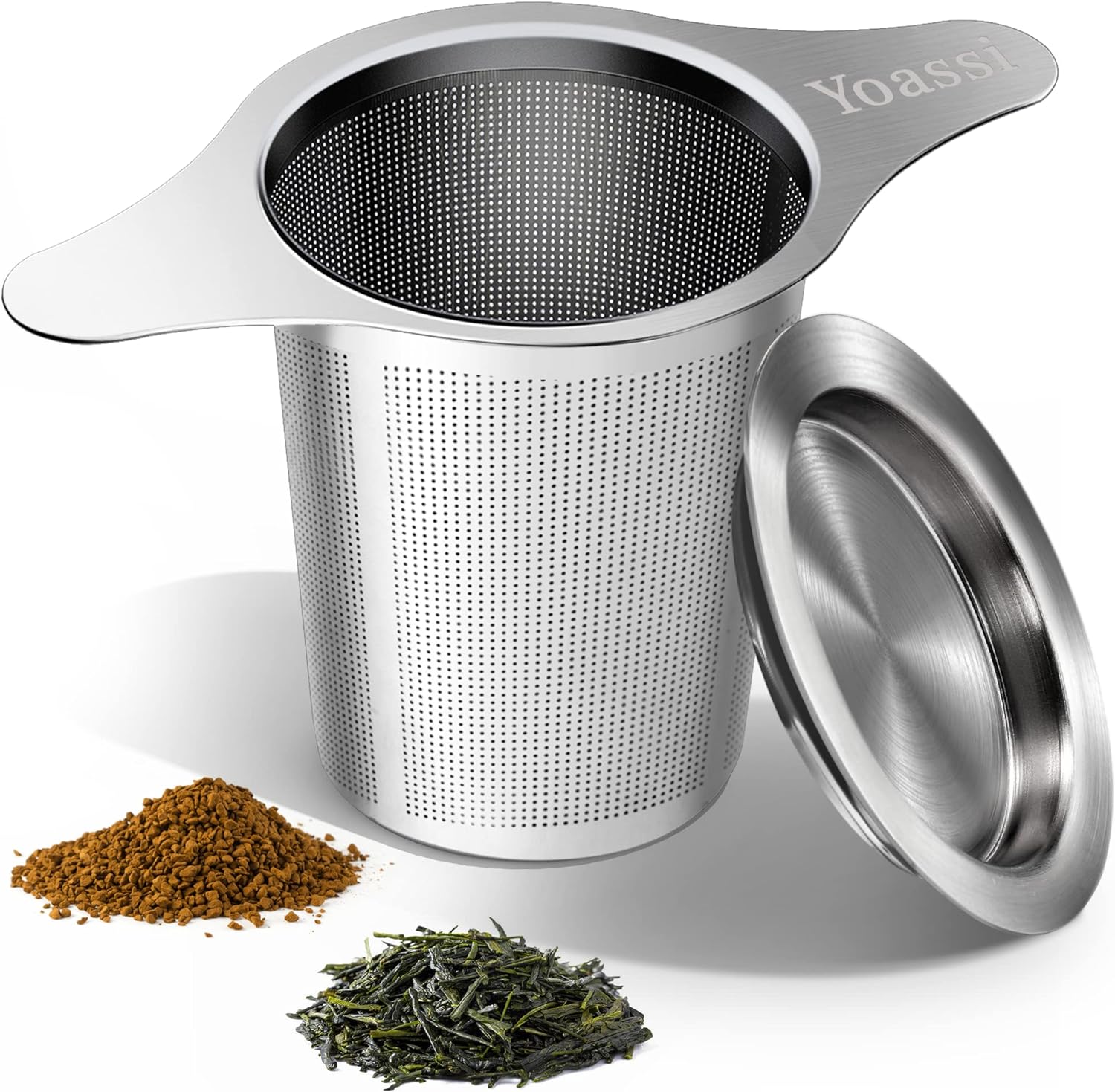 18/8 Stainless Steel Tea Infuser Mesh Strainer with Large Capacity