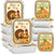 Thanksgiving Aluminum Food Containers Disposable Lids 24 Pieces Thanksgiving Leftover Containers with Lids