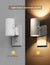 Modern Night Light with Light Sensor 2 Pack, Soft White 3000K, Dimmable Night Lights with White Shade