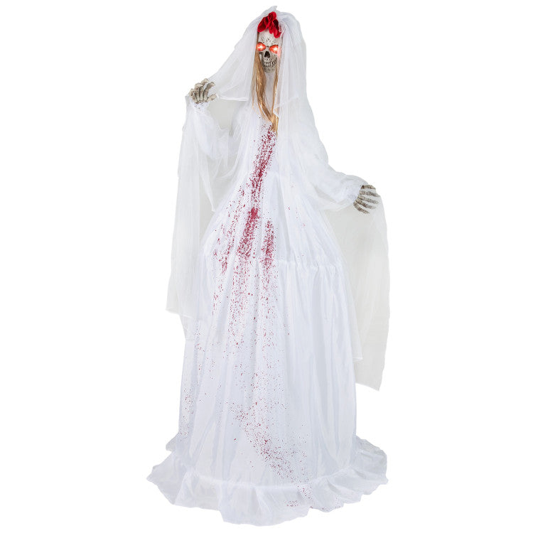Animatronic Halloween Standing Bride 7.2 FT