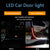 Universal Car Door LED Warning Lights - Enhanced Safety & Stylish Welcome Glow