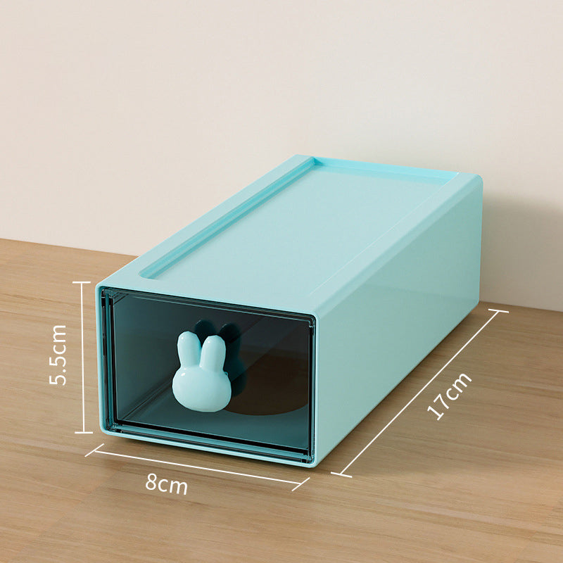 Plastic Desktop Storage Box Drawer Storage Cabinet