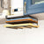 Under Cupboard Hanging Organizer with Hooks & Shelf (Black)