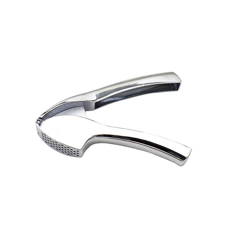 Garlic Press Durable Zinc Alloy 1 Piece, Effortless Garlic Mushing for BBQ & More