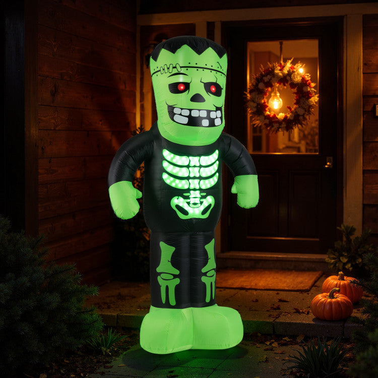 Giant Blow Up Frankenstein 8.4 Foot for Outdoor Halloween Decor