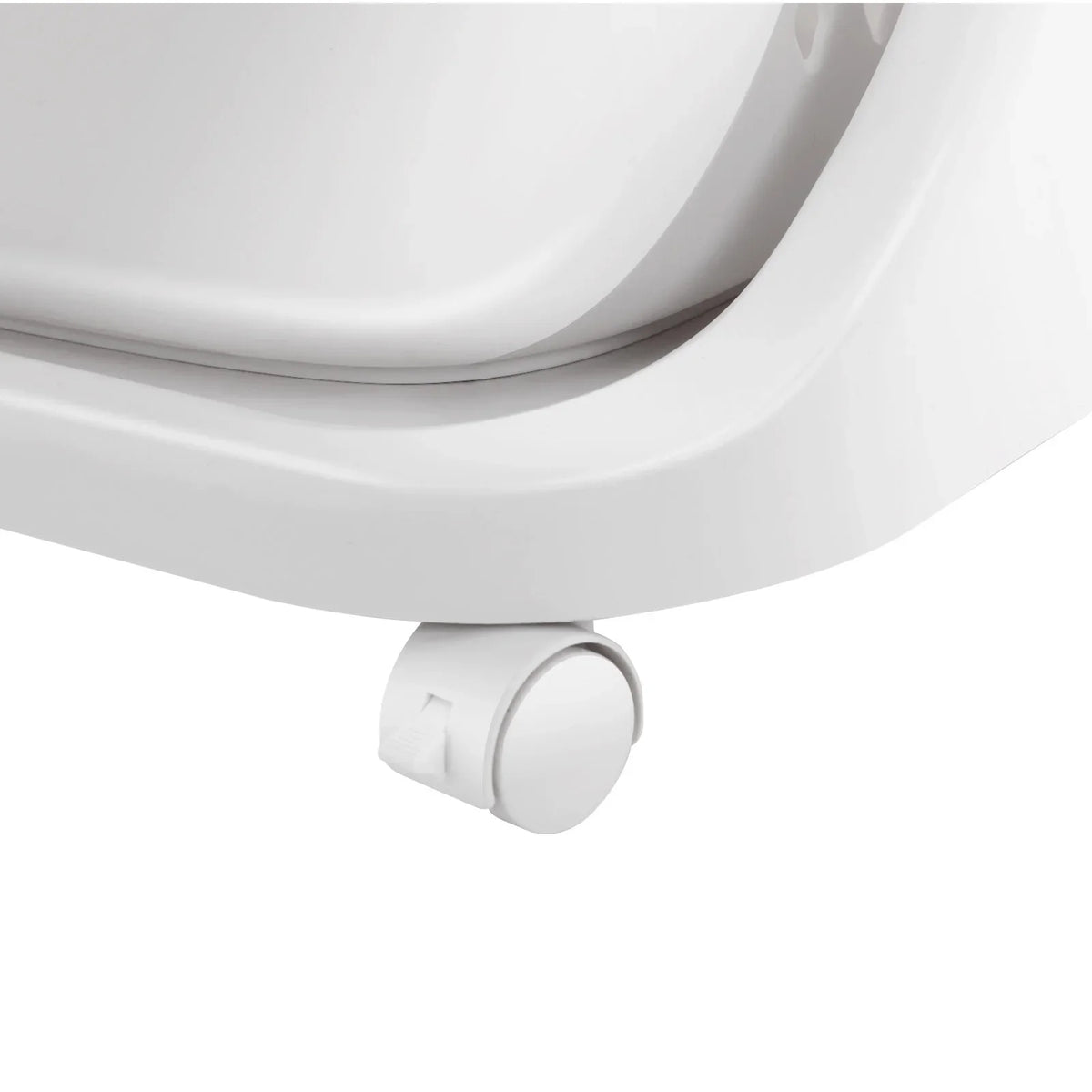 Rolling Laundry Sorter Organizer with 3 Shelves for Easy Storage