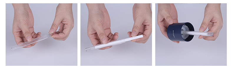 Portable Mini Mist Maker USB Air Humidifier with Star Projector Night Light (Dark Blue)