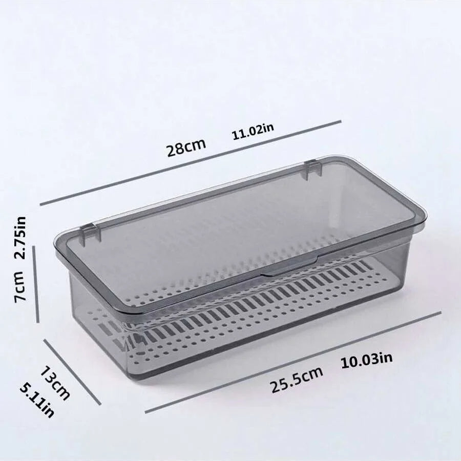 Desk Drawer Organizer for Tea Sets Small Item (Gray)